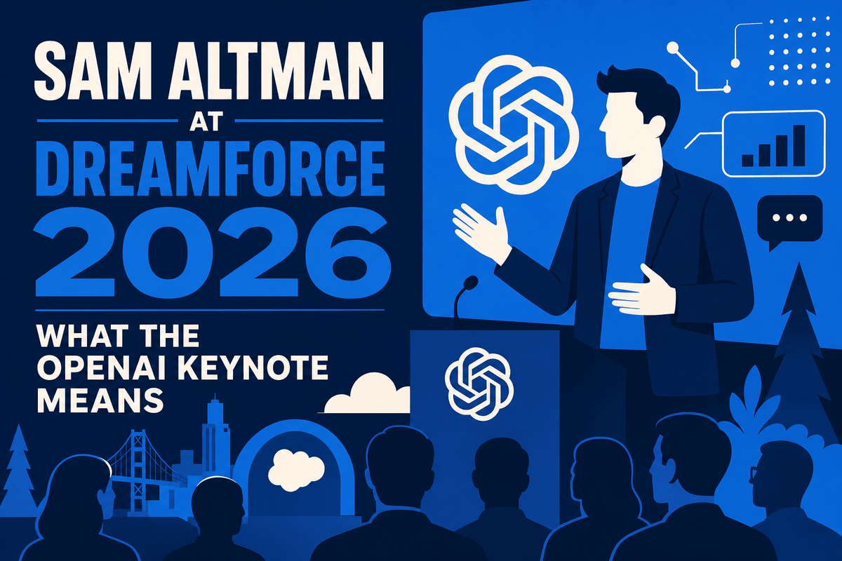 Sam Altman At Dreamforce 2026 What The OpenAI Keynote Means